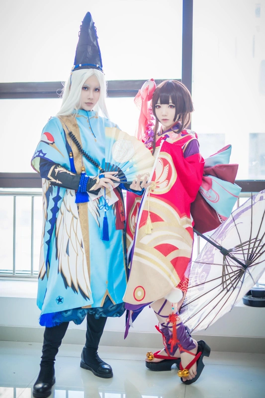 COS-阴阳师手游COS场照神乐安倍晴明 - 楚楚子w